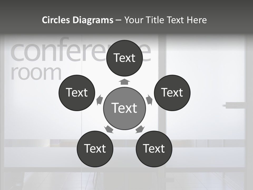 Female Hand Hold PowerPoint Template