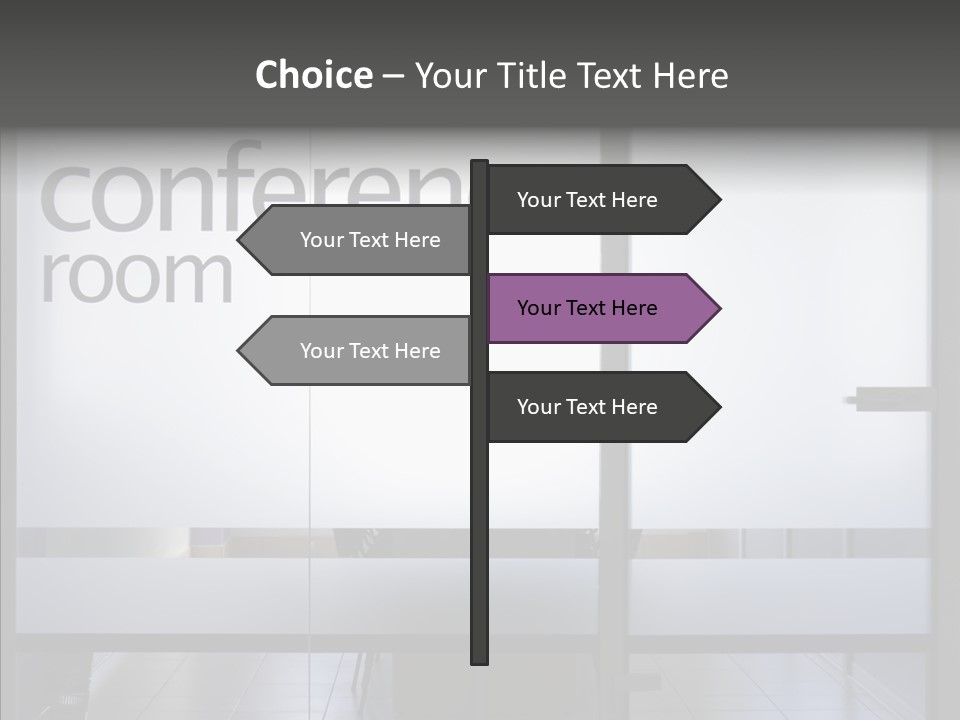 Female Hand Hold PowerPoint Template