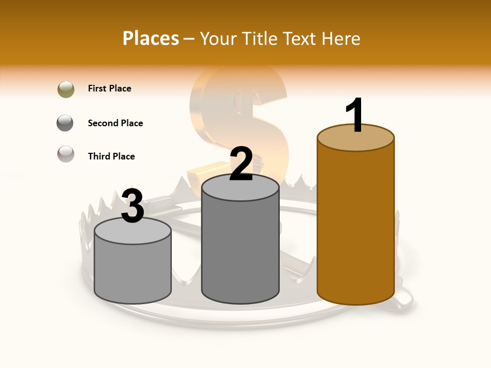 Aging Senior Close Up PowerPoint Template