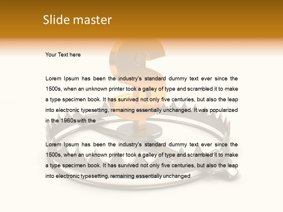 Aging Senior Close Up PowerPoint Template