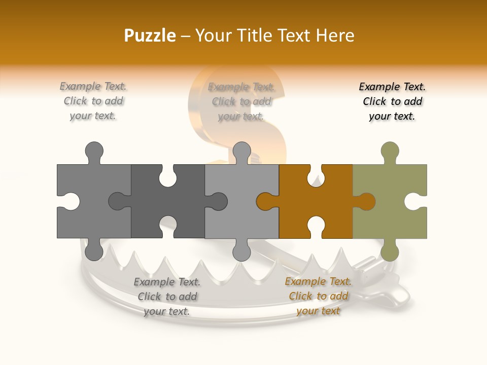 Aging Senior Close Up PowerPoint Template