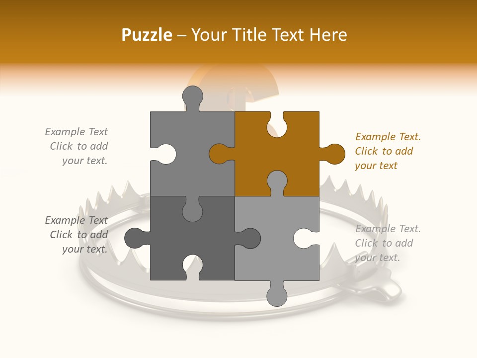 Aging Senior Close Up PowerPoint Template