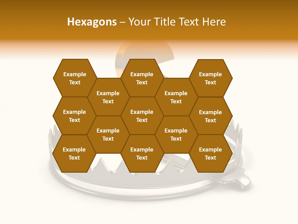 Aging Senior Close Up PowerPoint Template