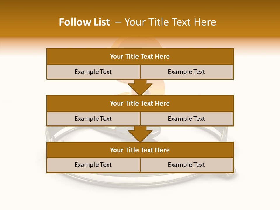 Aging Senior Close Up PowerPoint Template