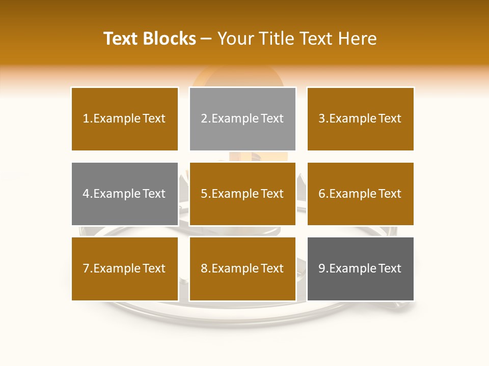 Aging Senior Close Up PowerPoint Template