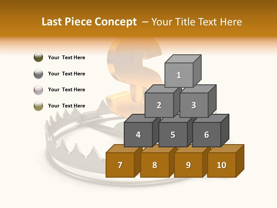 Aging Senior Close Up PowerPoint Template