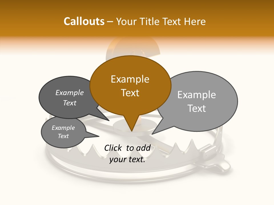 Aging Senior Close Up PowerPoint Template