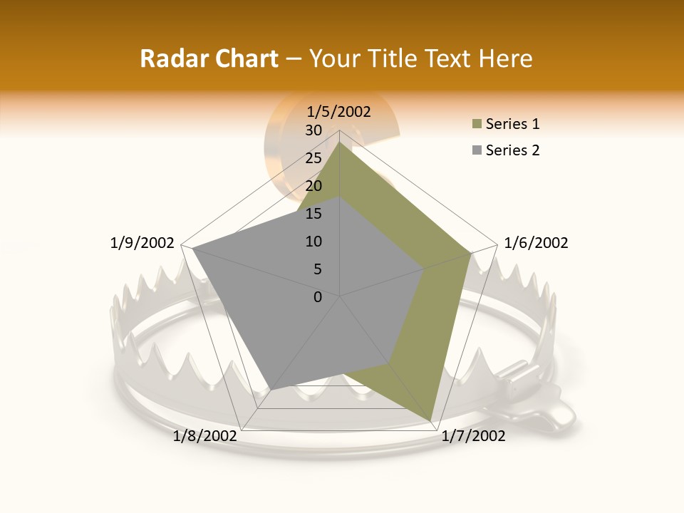 Aging Senior Close Up PowerPoint Template