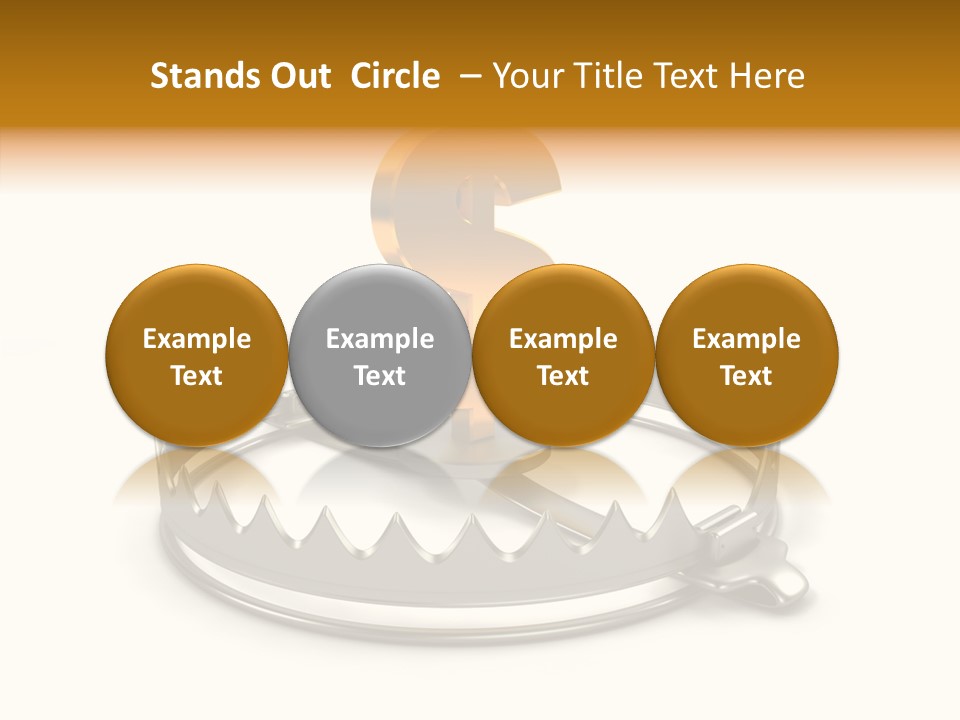 Aging Senior Close Up PowerPoint Template