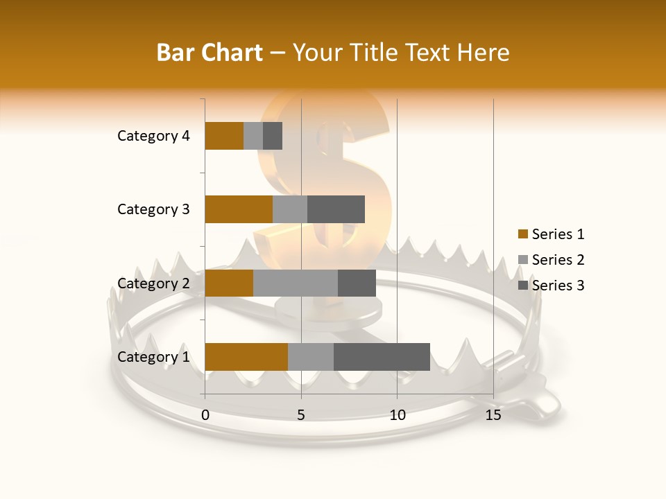 Aging Senior Close Up PowerPoint Template