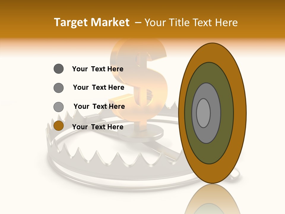 Aging Senior Close Up PowerPoint Template