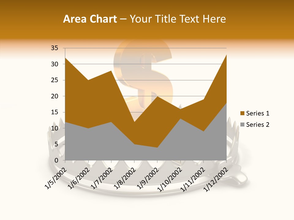 Aging Senior Close Up PowerPoint Template
