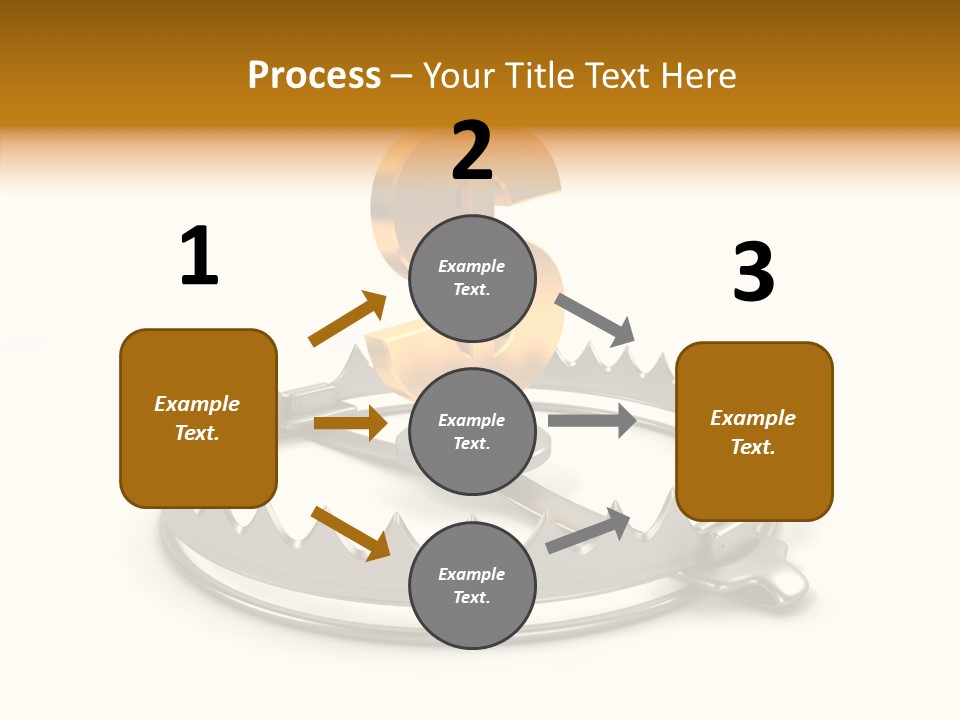 Aging Senior Close Up PowerPoint Template