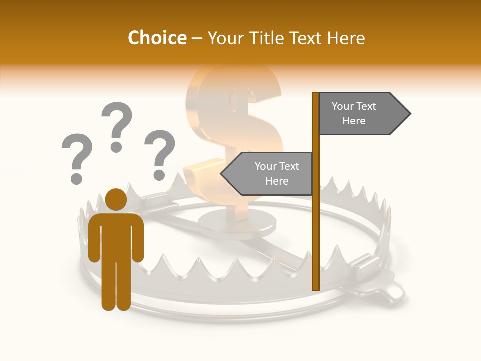 Aging Senior Close Up PowerPoint Template