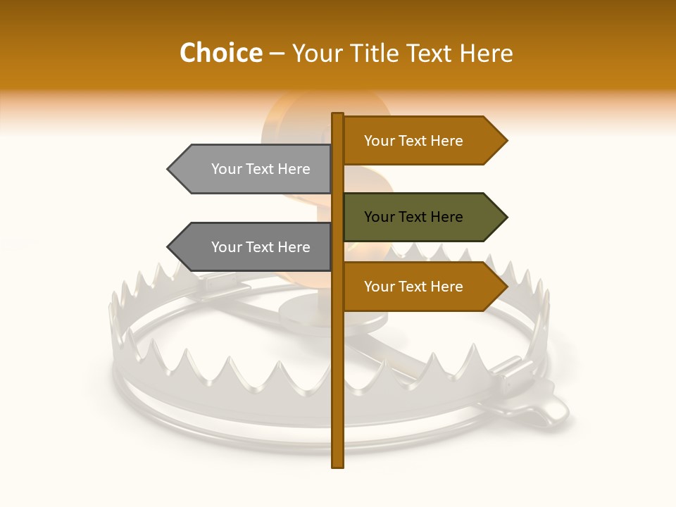 Aging Senior Close Up PowerPoint Template