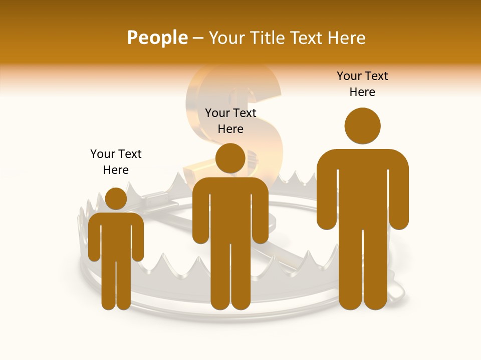 Aging Senior Close Up PowerPoint Template