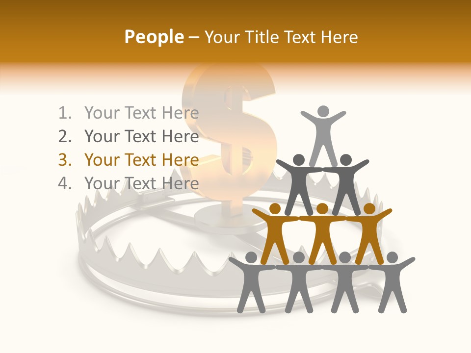 Aging Senior Close Up PowerPoint Template