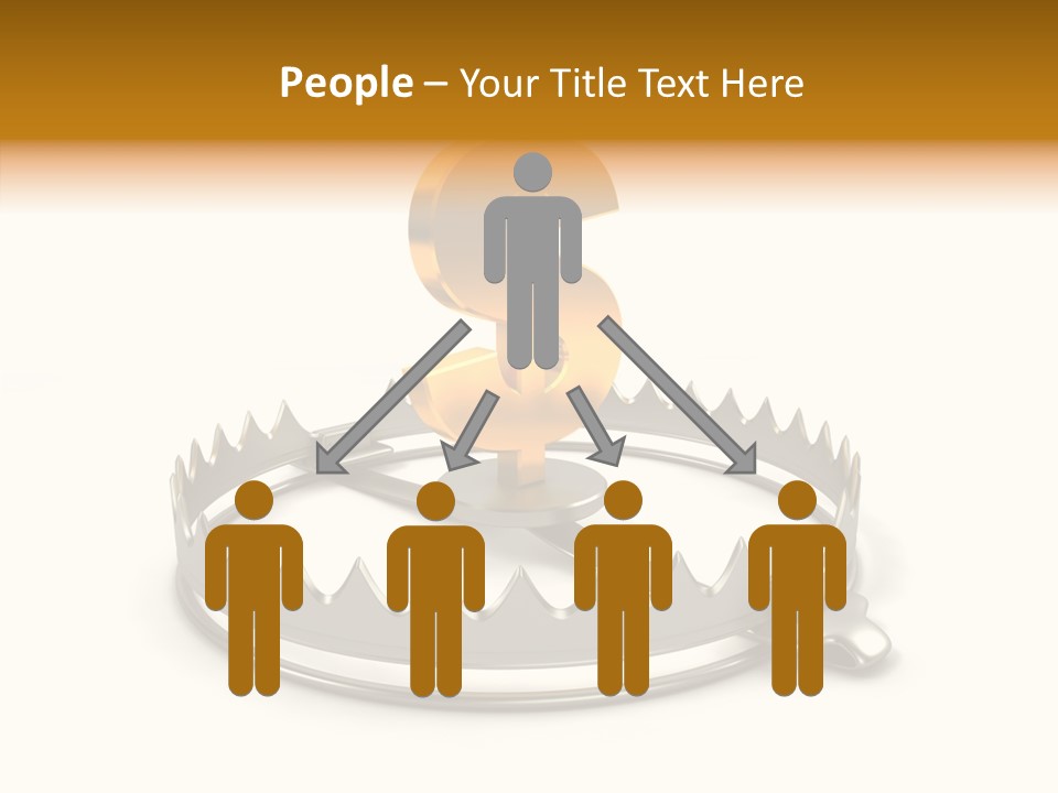 Aging Senior Close Up PowerPoint Template