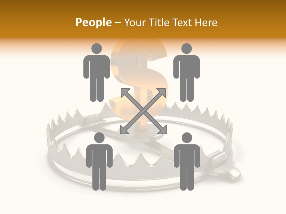 Aging Senior Close Up PowerPoint Template