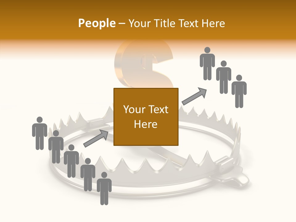 Aging Senior Close Up PowerPoint Template