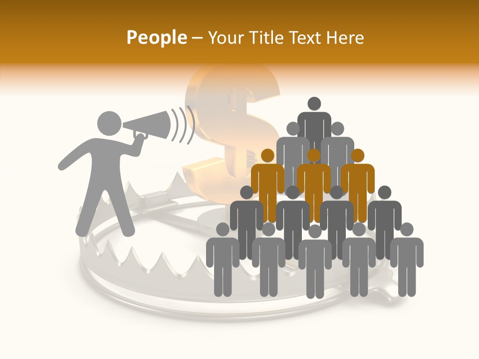 Aging Senior Close Up PowerPoint Template