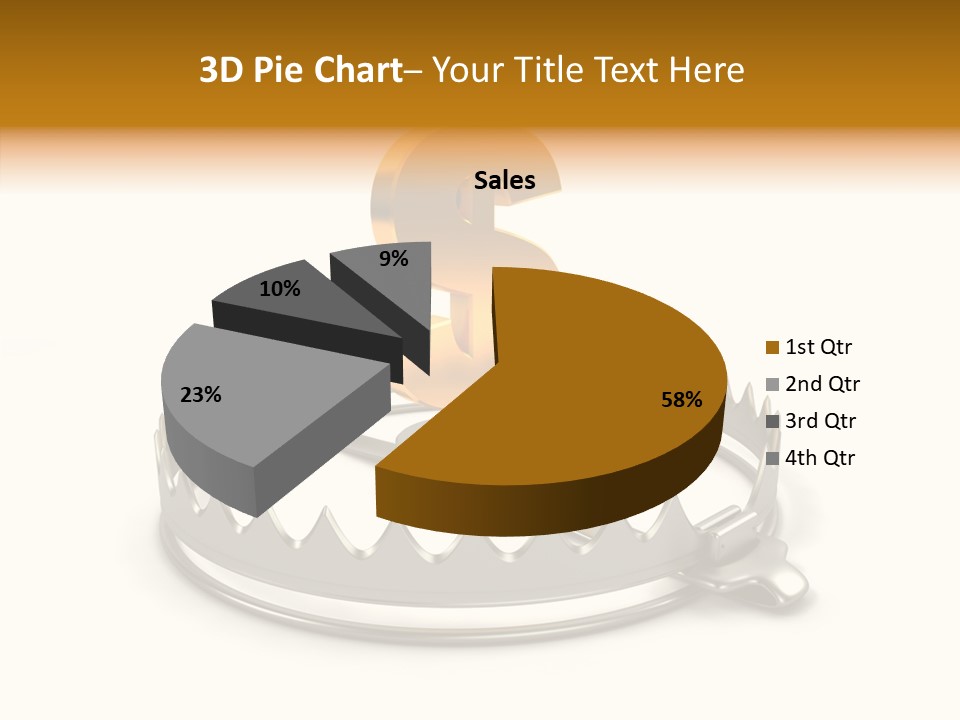 Aging Senior Close Up PowerPoint Template