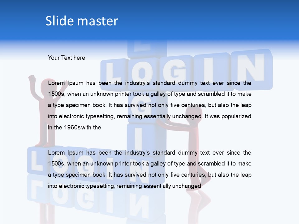 Caregiver Sharing Close Up PowerPoint Template