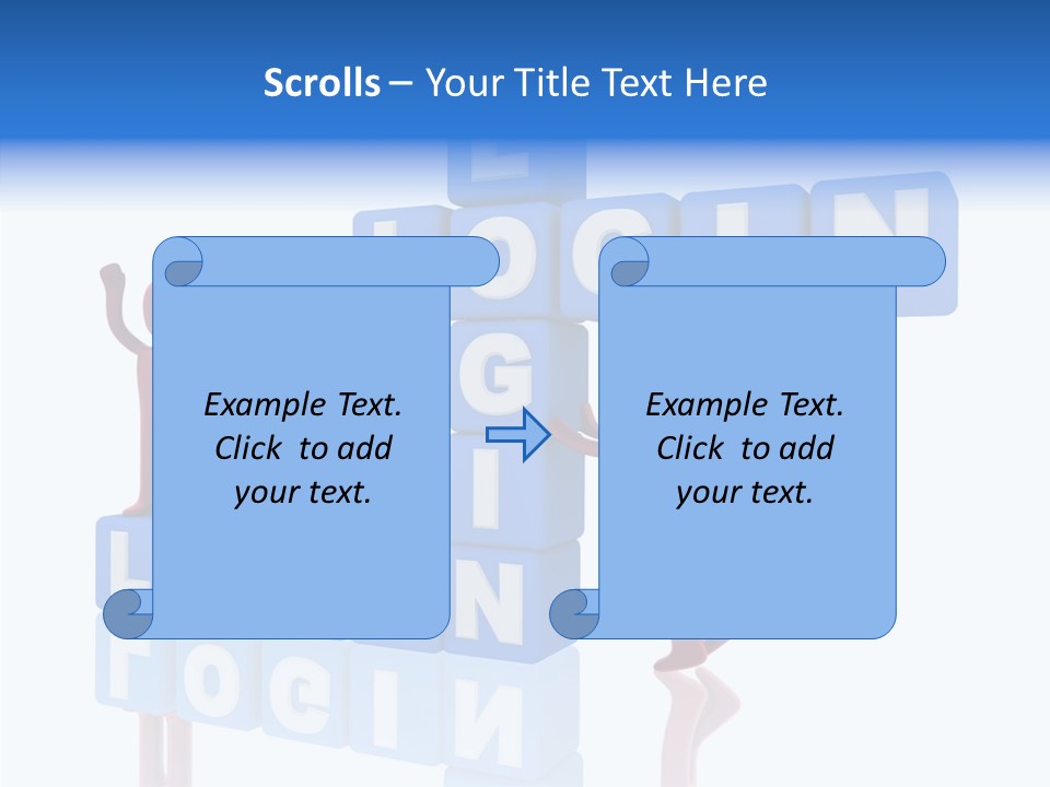 Caregiver Sharing Close Up PowerPoint Template