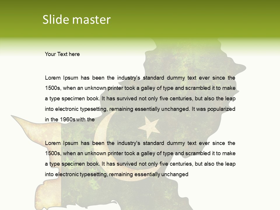 Touching Senior Elder PowerPoint Template