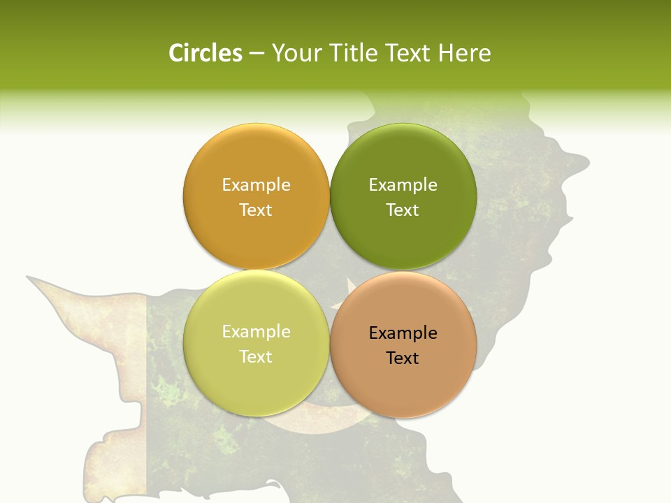 Touching Senior Elder PowerPoint Template