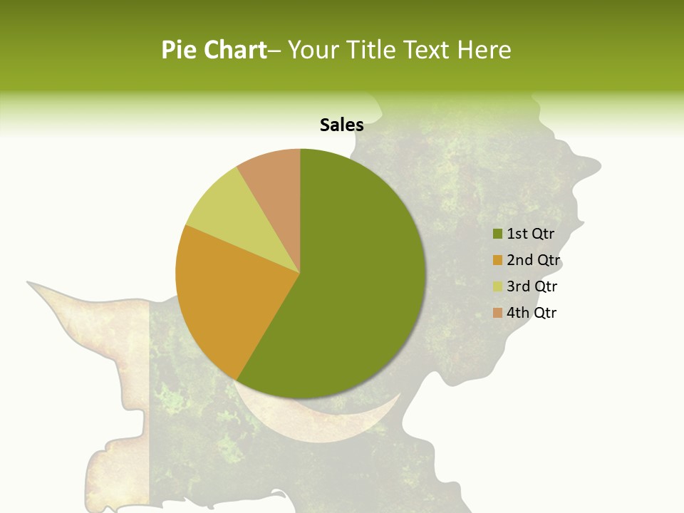 Touching Senior Elder PowerPoint Template