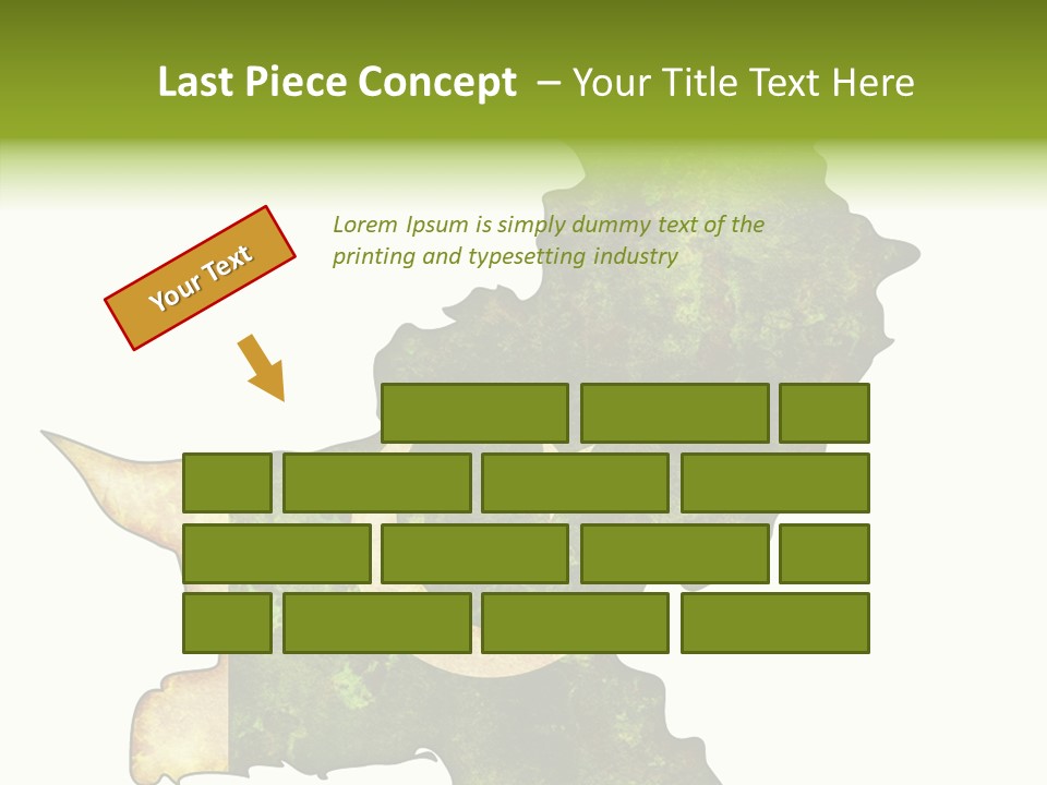 Touching Senior Elder PowerPoint Template