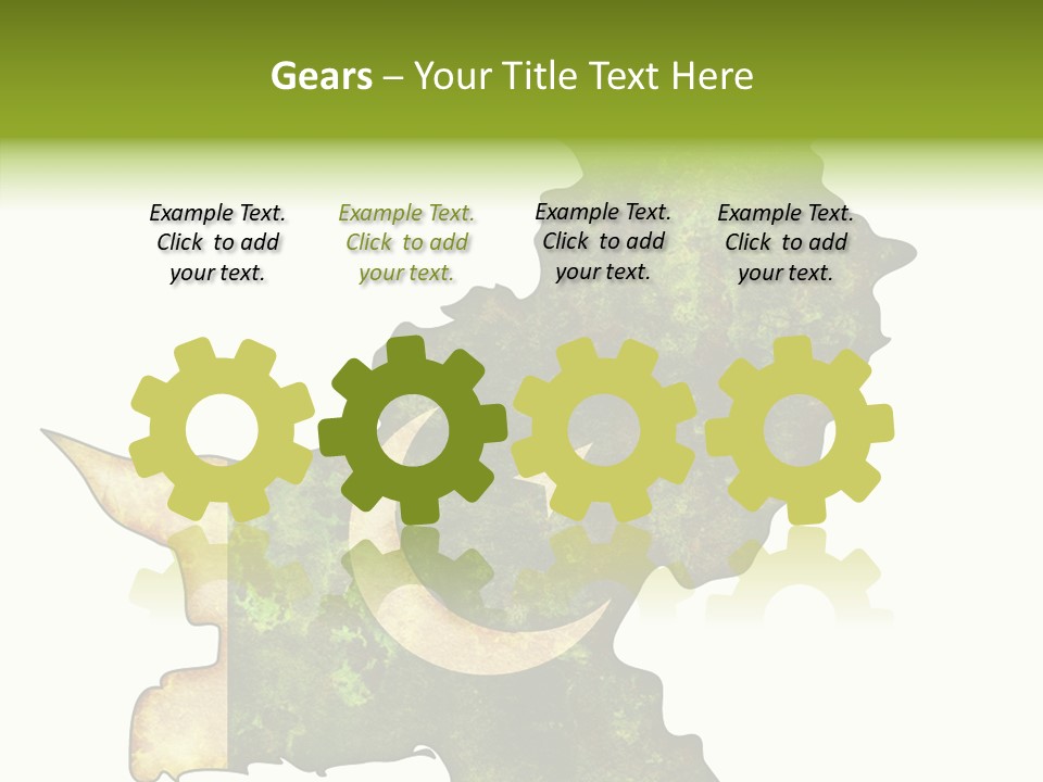 Touching Senior Elder PowerPoint Template