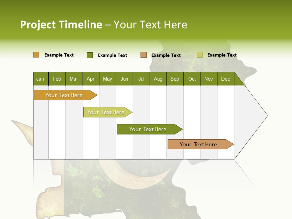 Touching Senior Elder PowerPoint Template