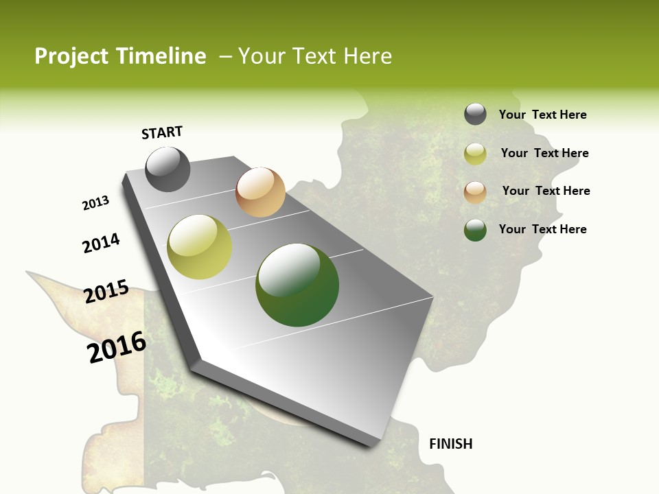 Touching Senior Elder PowerPoint Template