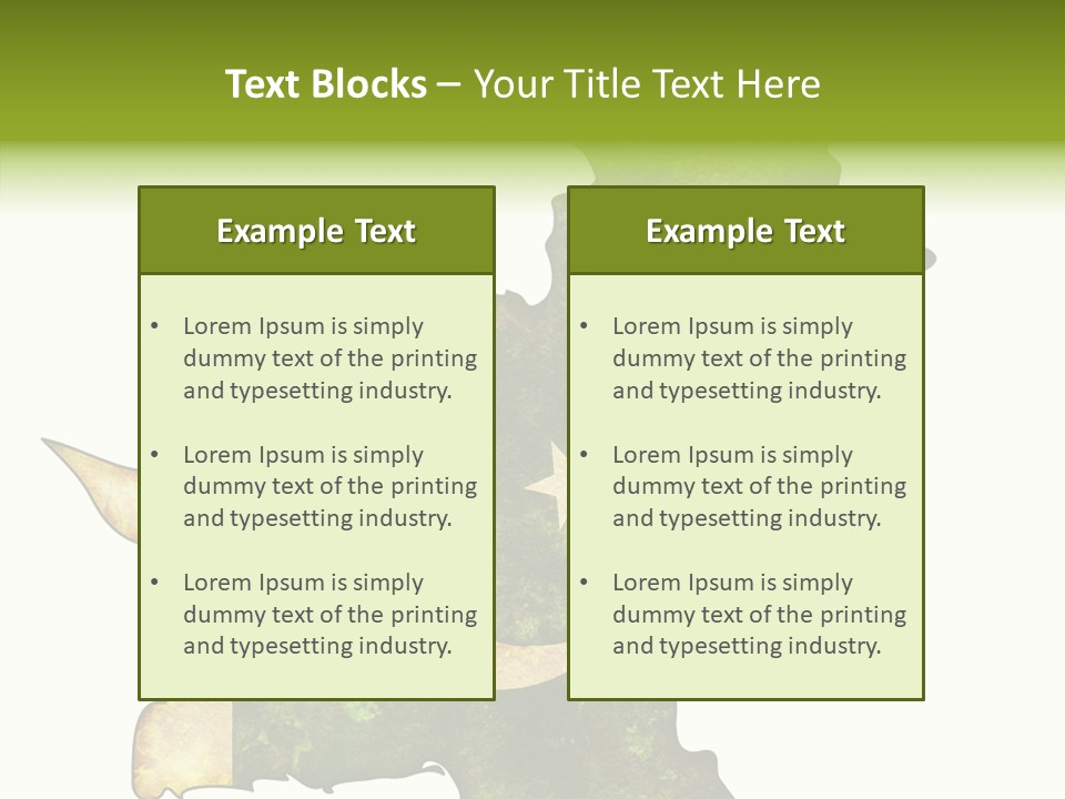 Touching Senior Elder PowerPoint Template