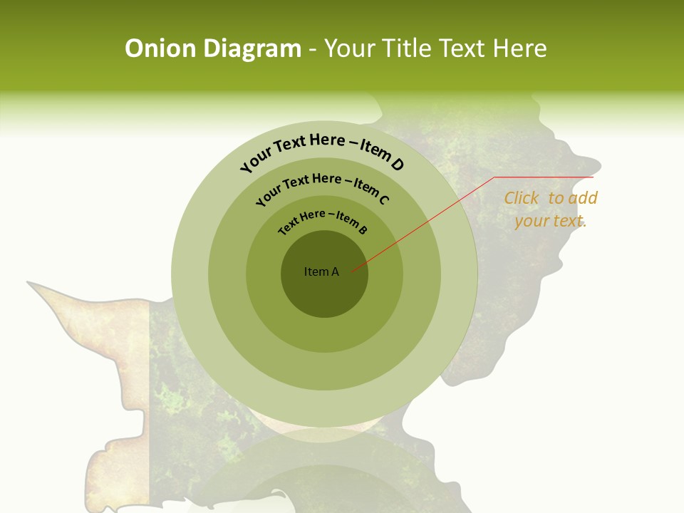 Touching Senior Elder PowerPoint Template