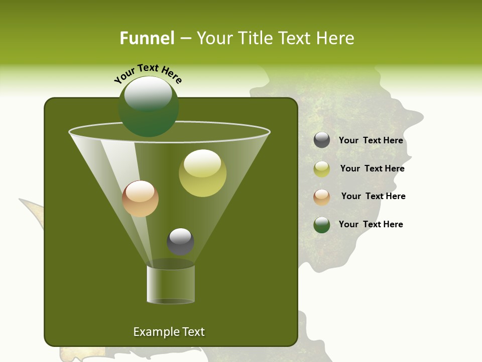 Touching Senior Elder PowerPoint Template