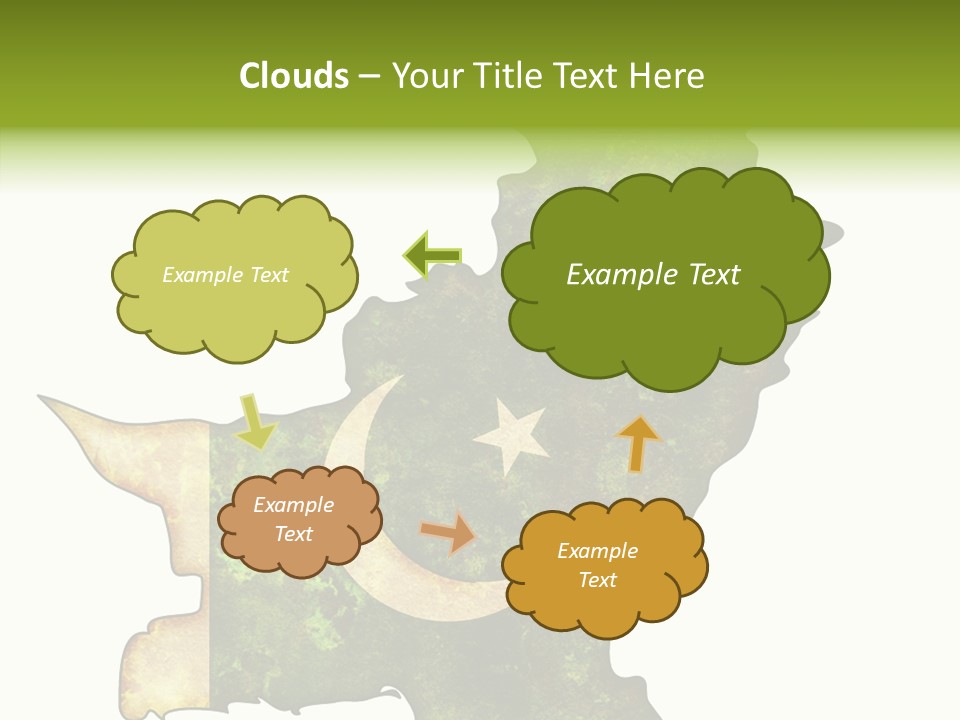 Touching Senior Elder PowerPoint Template