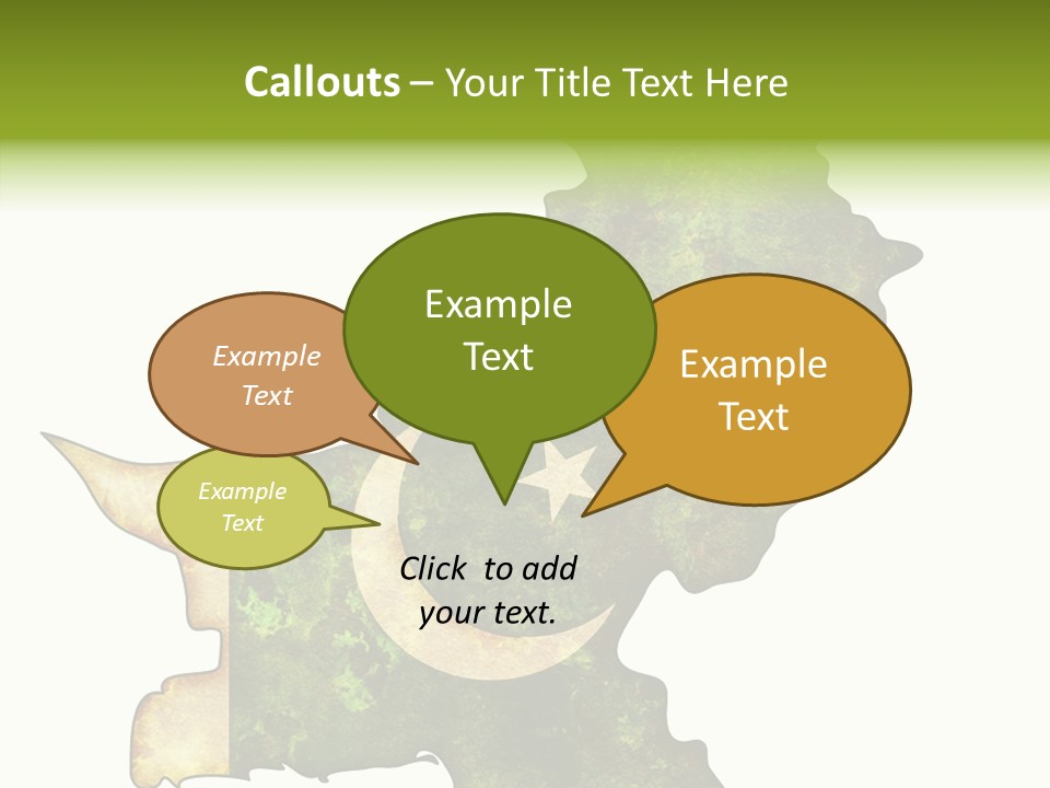 Touching Senior Elder PowerPoint Template