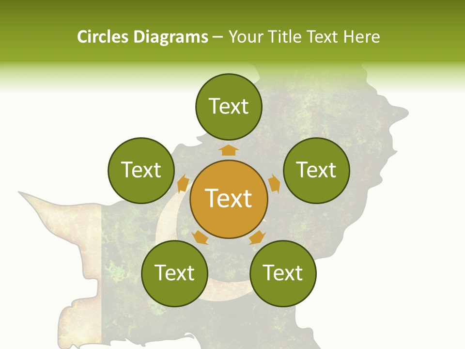 Touching Senior Elder PowerPoint Template