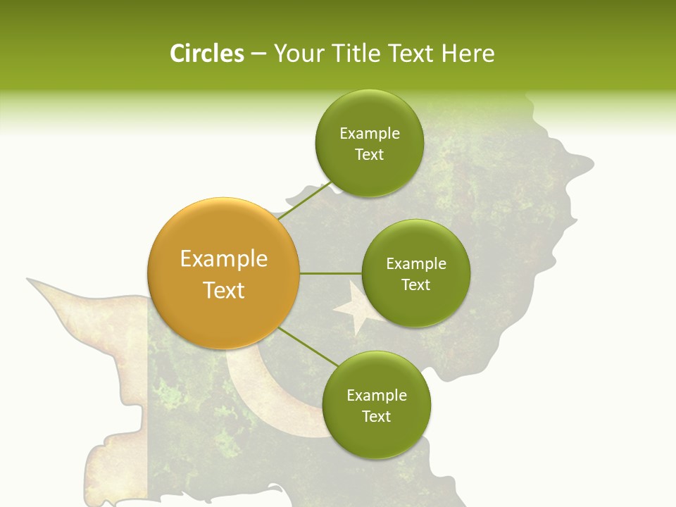 Touching Senior Elder PowerPoint Template