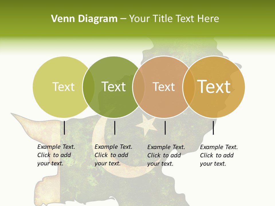 Touching Senior Elder PowerPoint Template