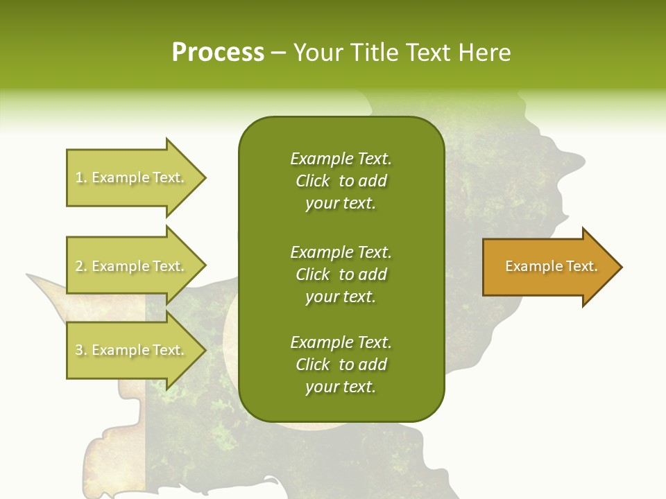 Touching Senior Elder PowerPoint Template