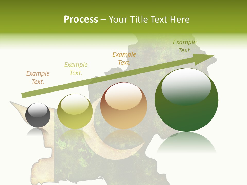 Touching Senior Elder PowerPoint Template