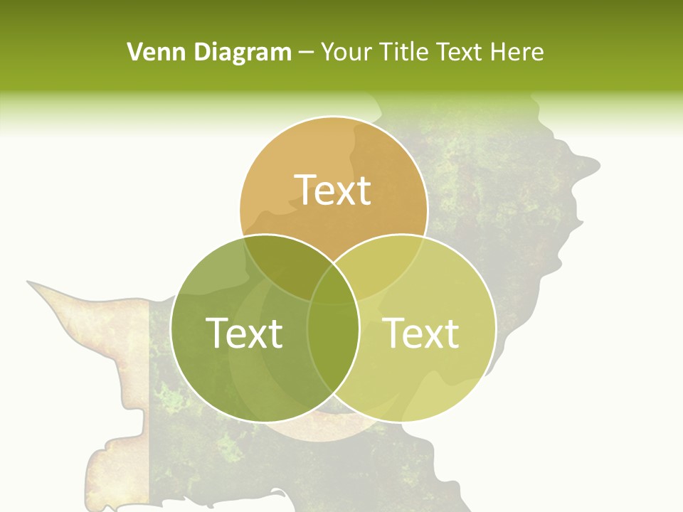 Touching Senior Elder PowerPoint Template