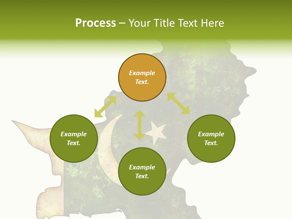 Touching Senior Elder PowerPoint Template