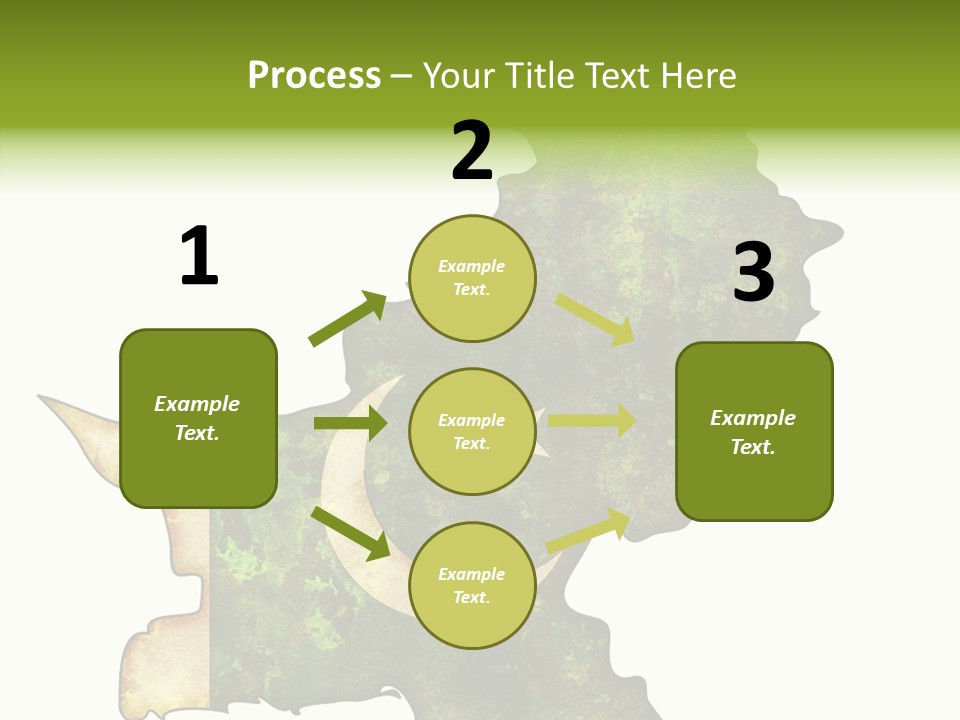 Touching Senior Elder PowerPoint Template