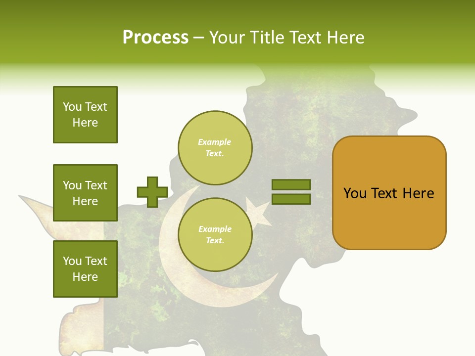 Touching Senior Elder PowerPoint Template