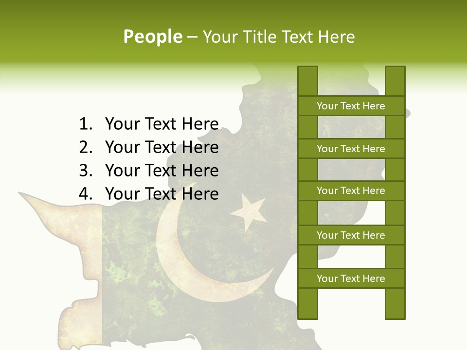 Touching Senior Elder PowerPoint Template